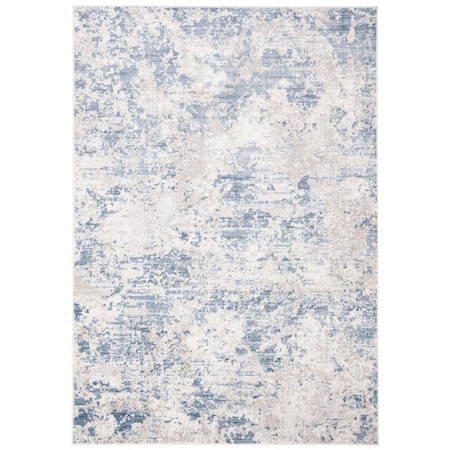 Safavieh 11 x 15 ft. Amelia 700 Power Loomed Rectangle Area Rug Grey & Blue ALA705F-1115
